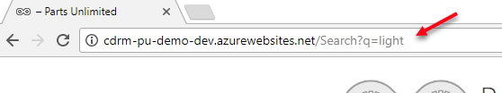 PU search browser bar