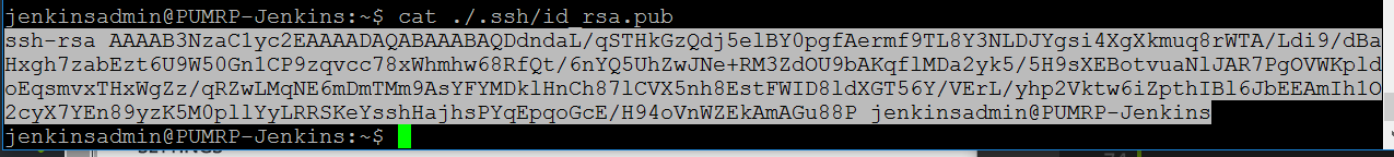 Copy SSH public key