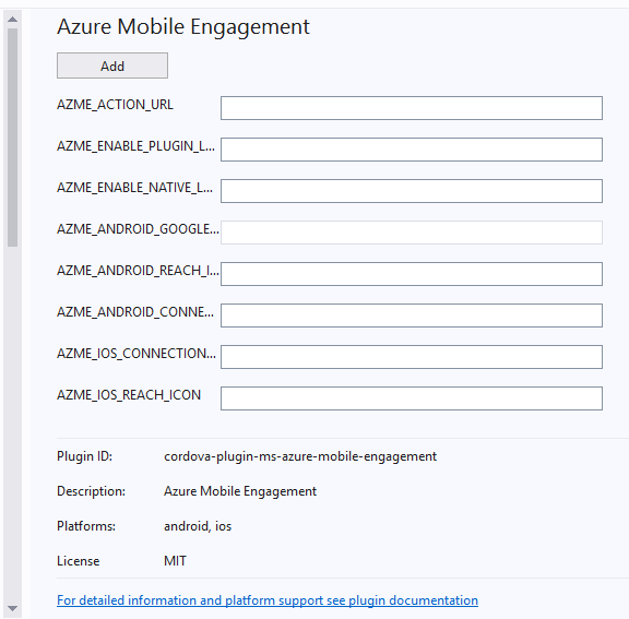 Core Plugin Parameters