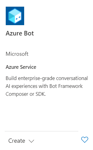 Azure Bot Resource