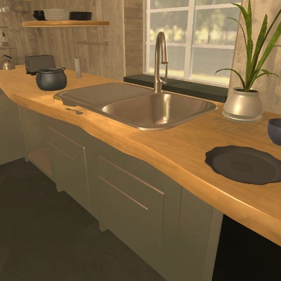 Model cannot see the mug