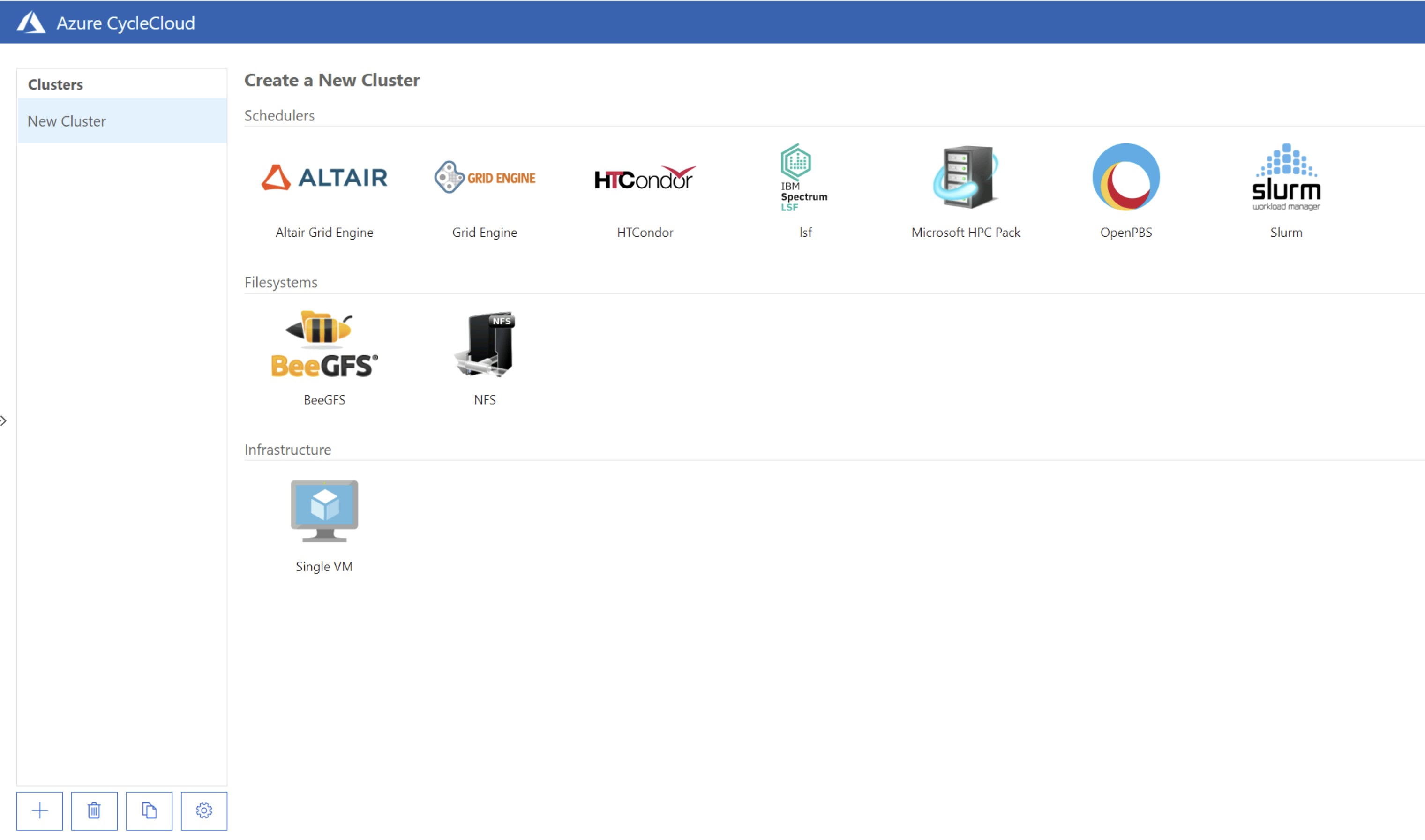 CycleCloud UI