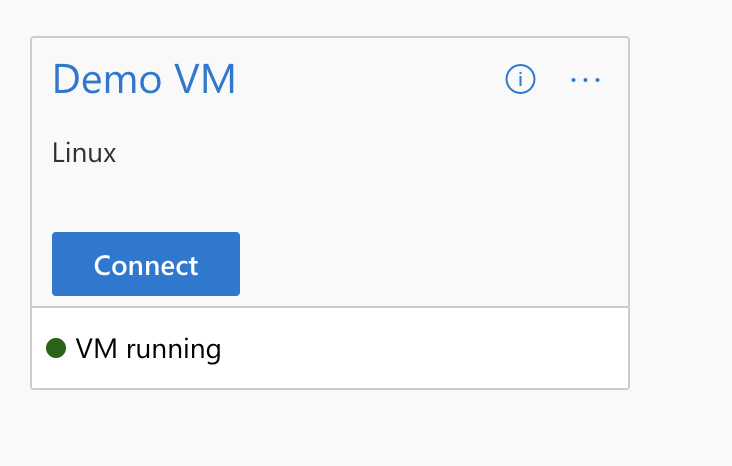 Connect to VM
