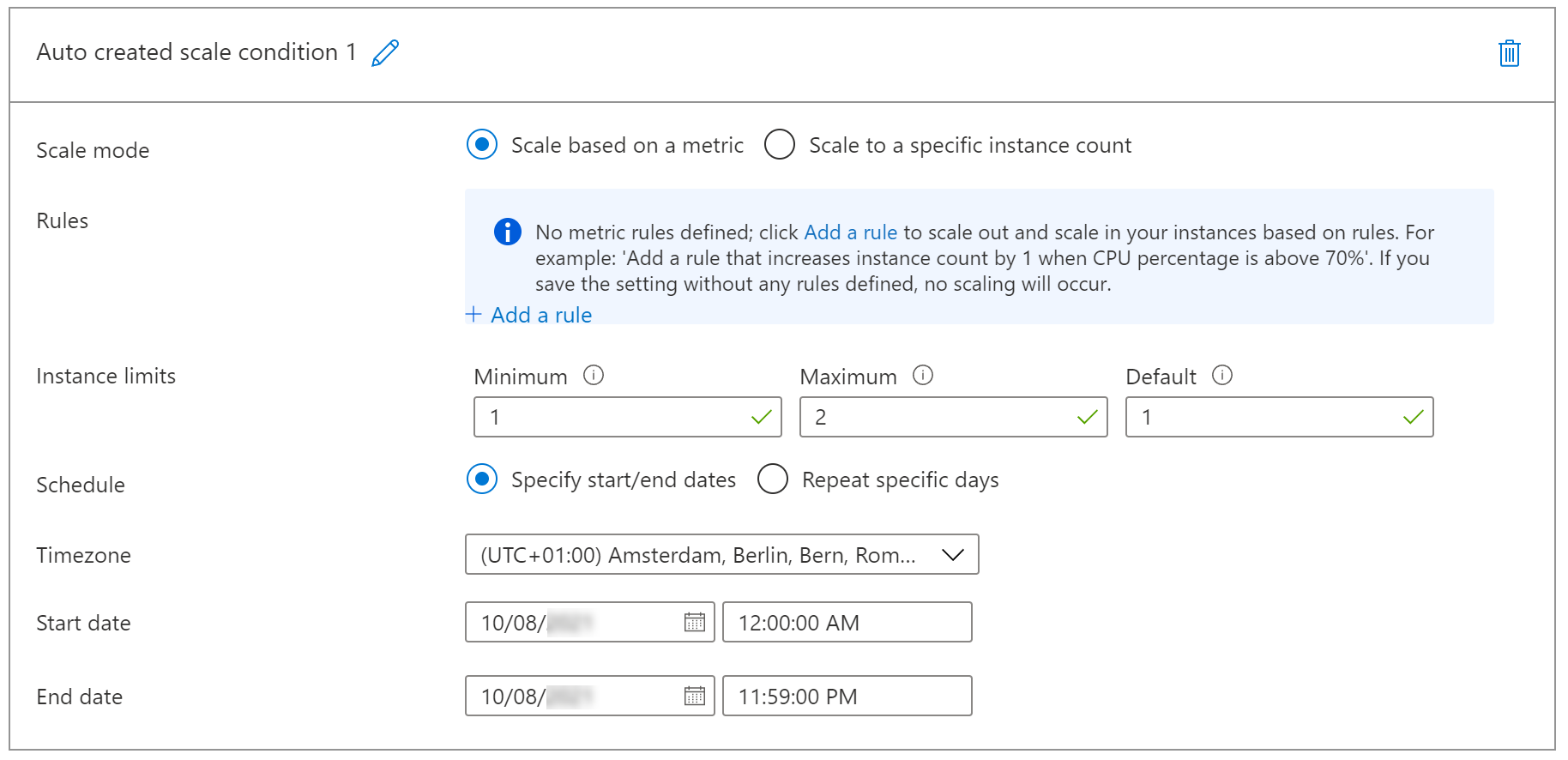 How to setup Auto-scaling, create one for your app in five minutes