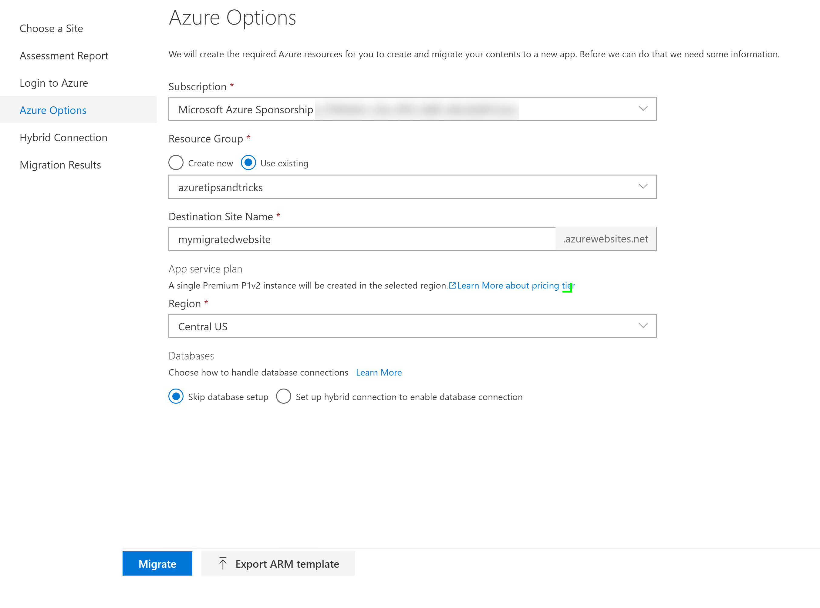 Tip 232 - Assess and migrate web apps to Azure with Azure Migrate ...