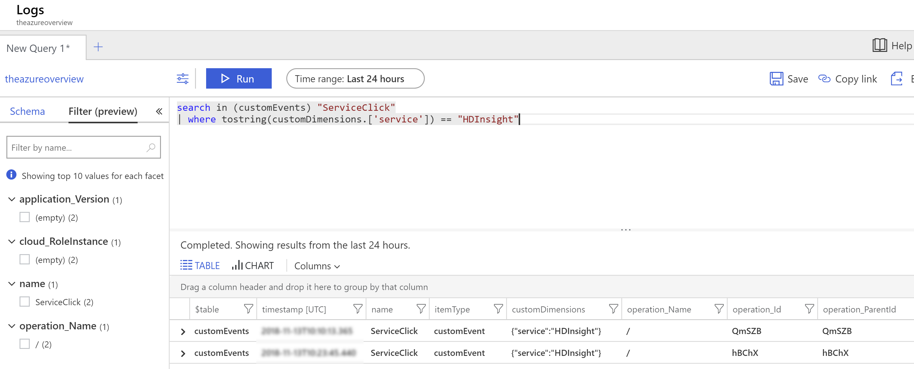 Azure App Insights Query Language / Monitor Azure App ...