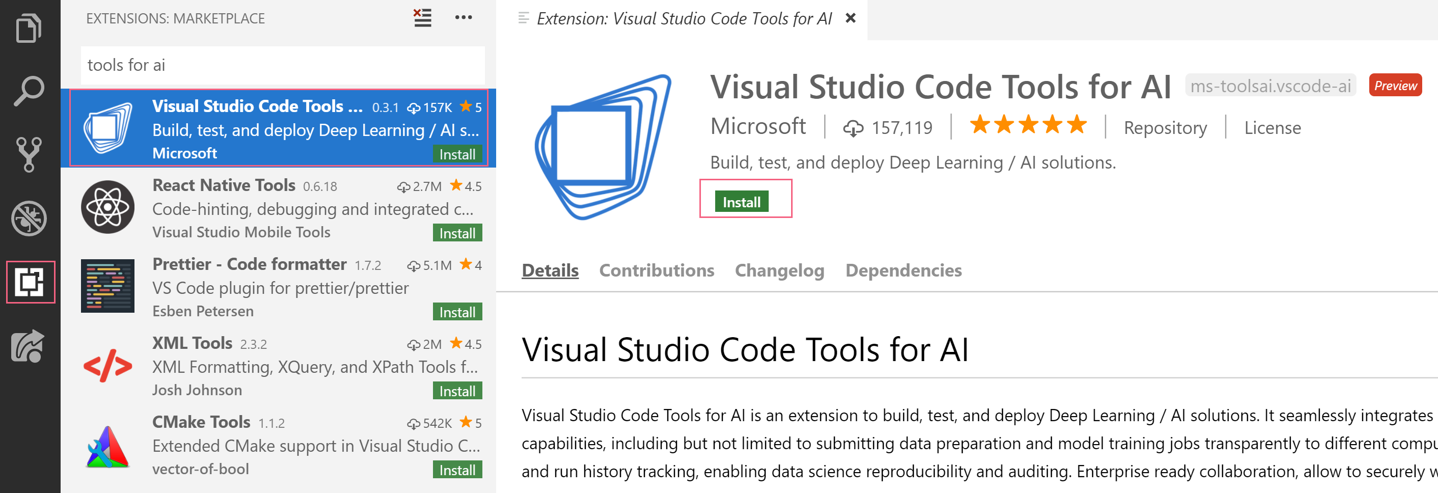 python installs for visual studio code for mac