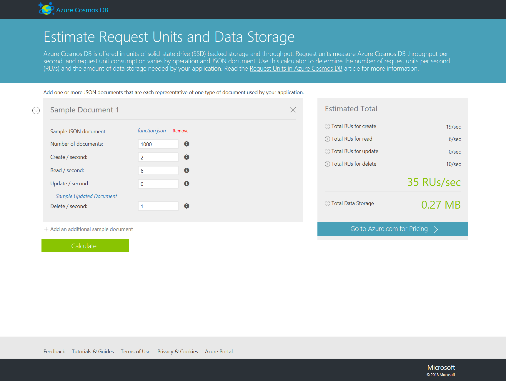 Azure SQL vs Azure Table Storage 