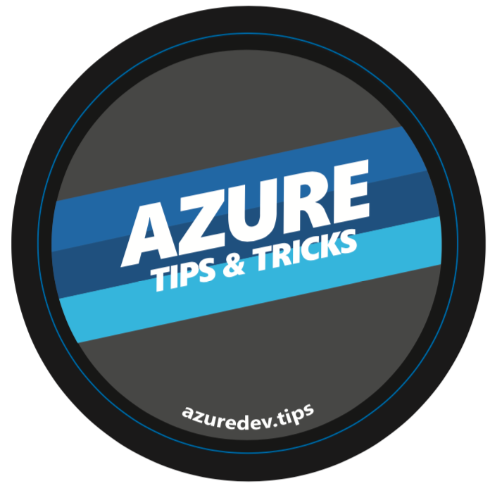 Welcome Azure Tips And Tricks