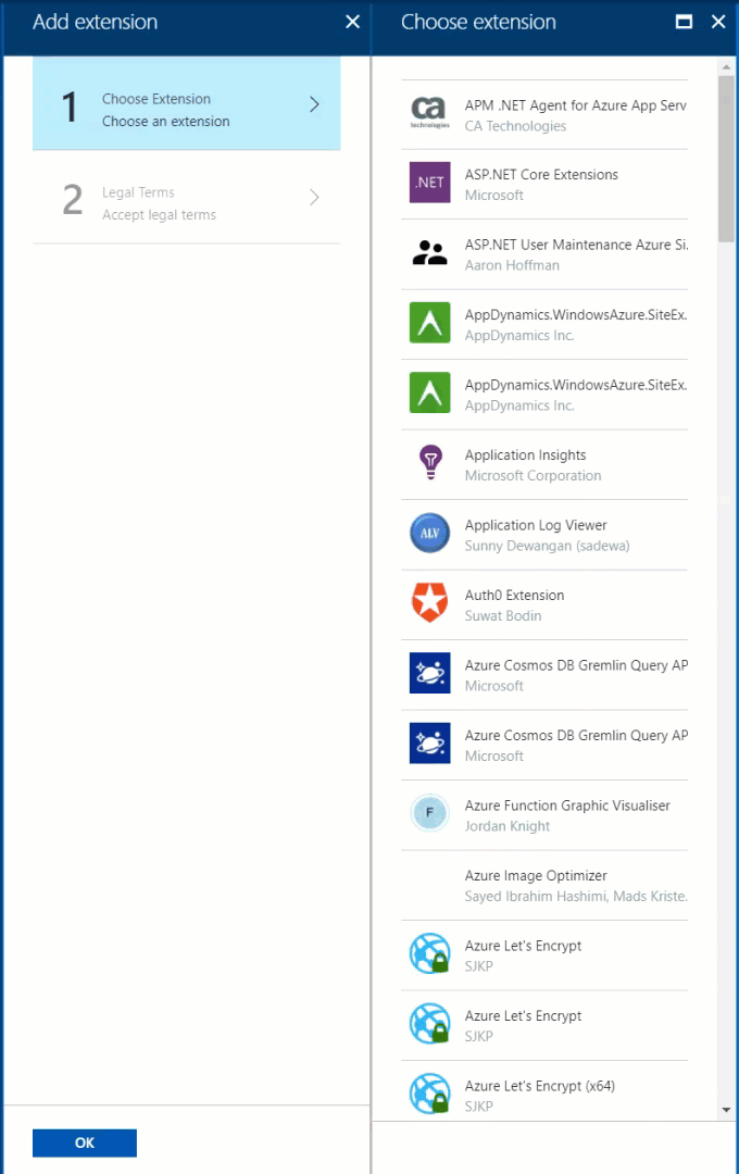 Tip 21 Adding Extensions to Web Apps in Azure App Service