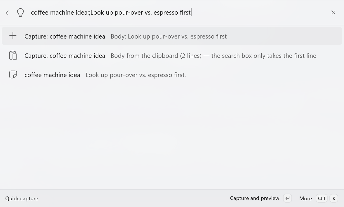 Inkling Notes interface screenshot 2 of 3