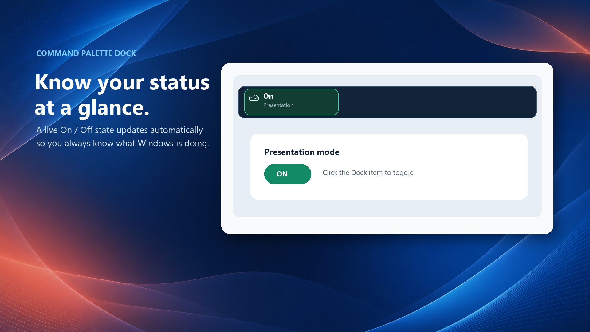 Presentation Mode interface screenshot 3 of 3