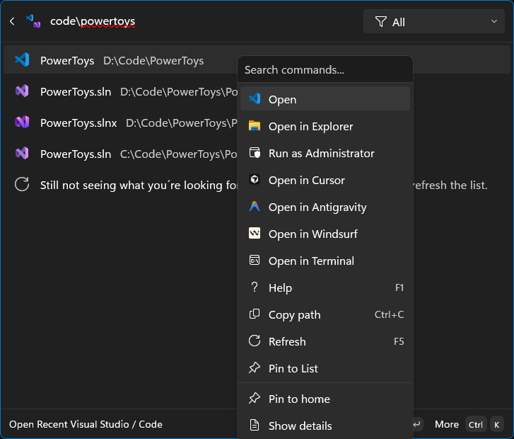Visual Studio / Code interface screenshot 2 of 2