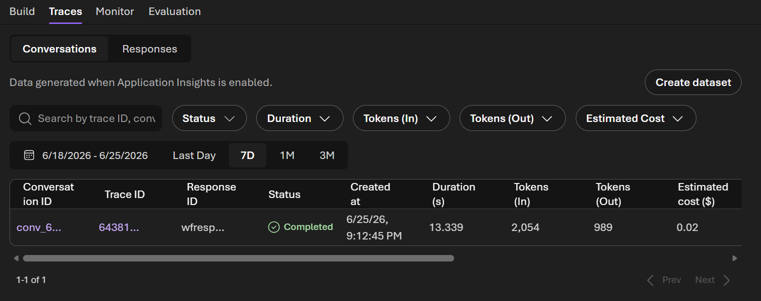 Workflow Traces