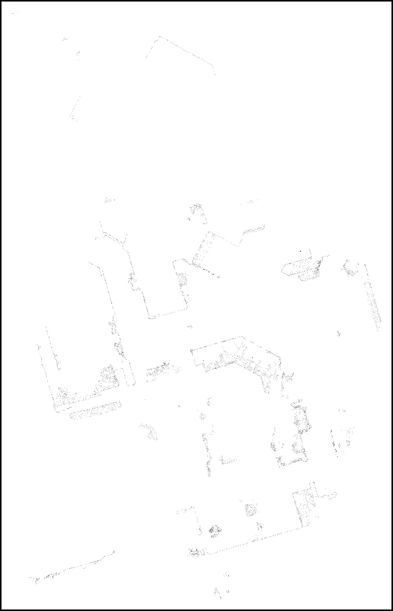 raw point cloud cross-section