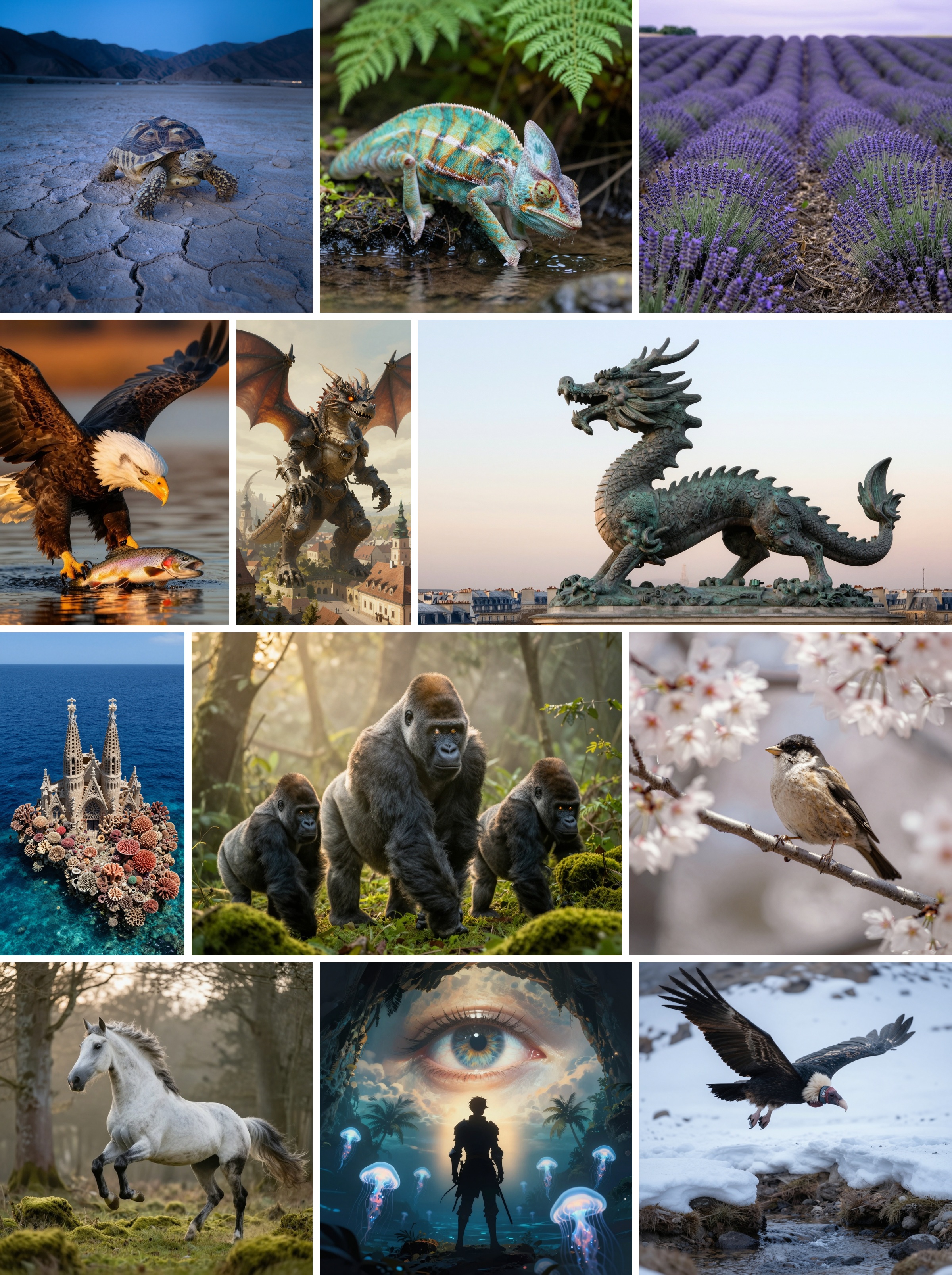 General and imaginative scenes