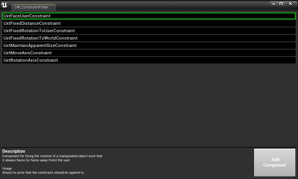 ConstraintPicker