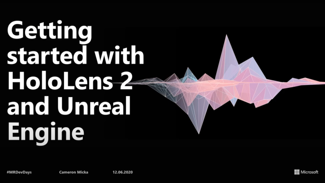 Getting started with HoloLens 2 and Unreal Engine