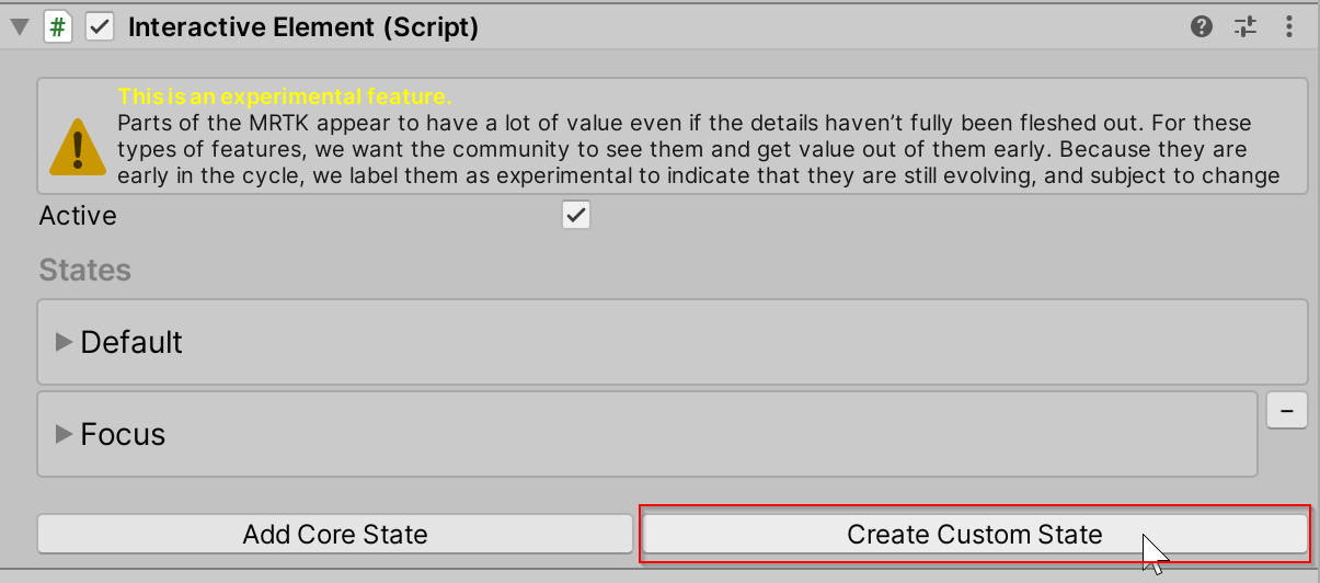 InteractiveElementCreateCustomState