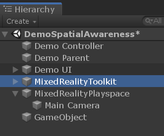 scene understanding location in heirarchy