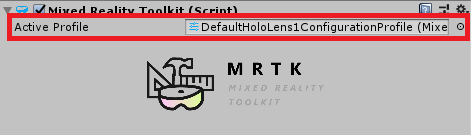 Default HoloLens (1st gen) Configuration Profile