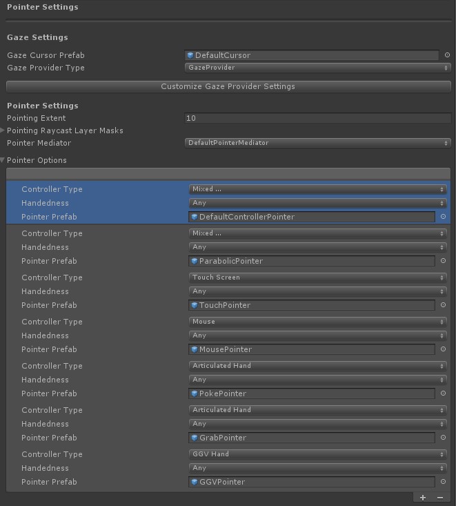 How to remove the hand ray