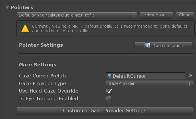 Gaze Configuration Entrypoint