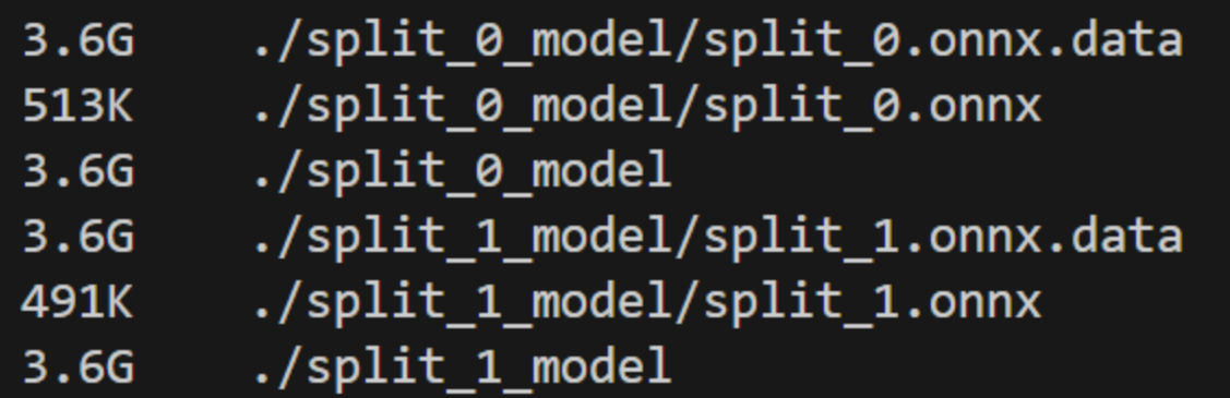 Model Splitting — Olive documentation