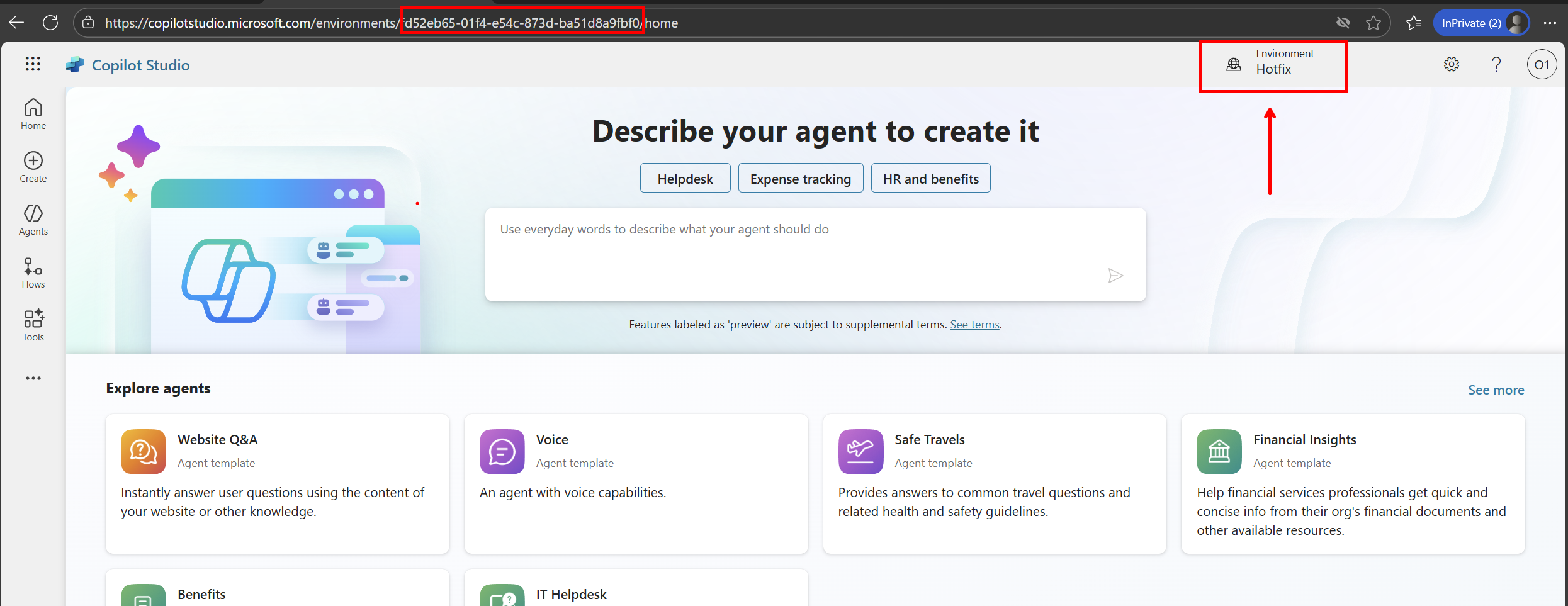 MCS in the hotfix environment