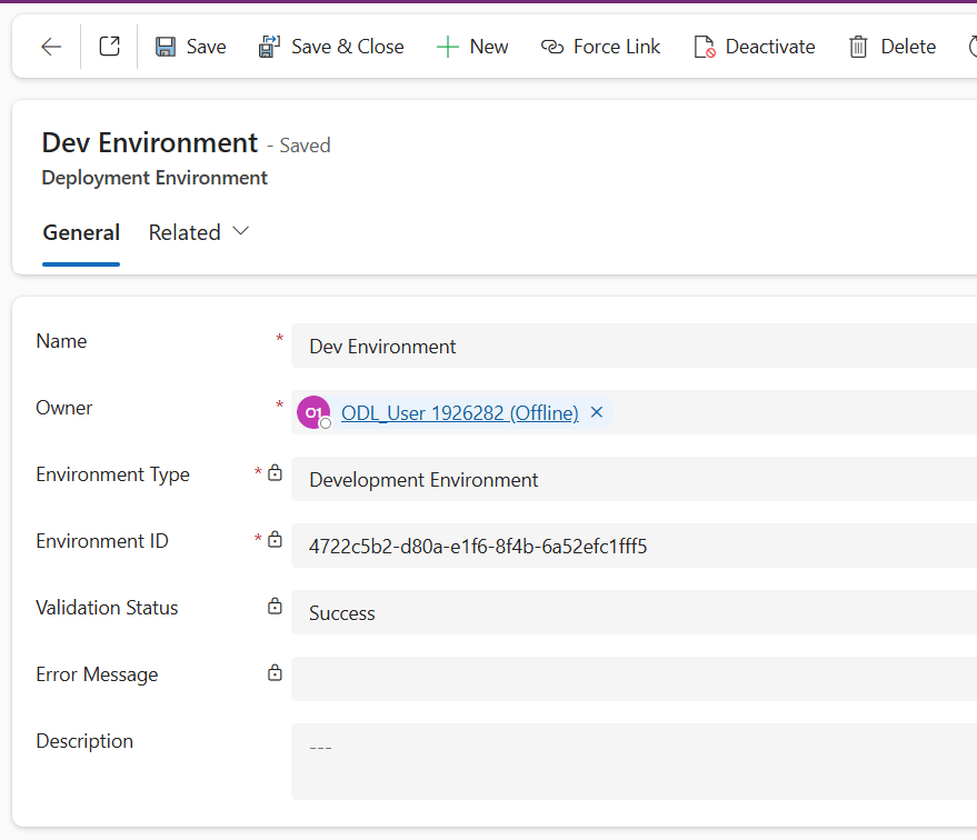 Deployment Pipeline Configuration