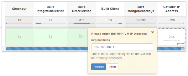 Enter the IP Address of the deployment machine