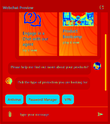 Example of web change playground