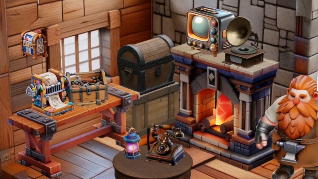 Dwarf blacksmith shop