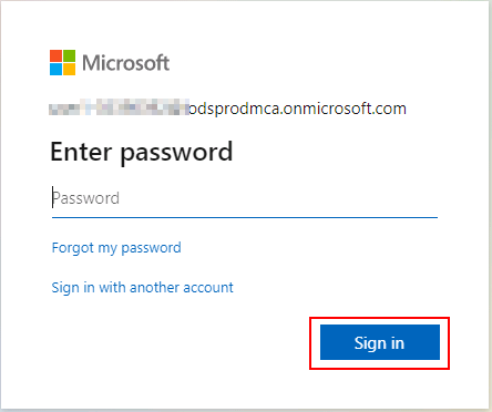 Sign in to Power BI.