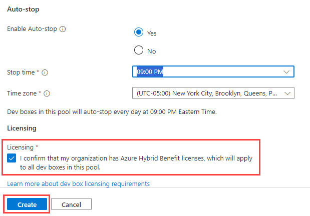 Create a dev box pool, part 2