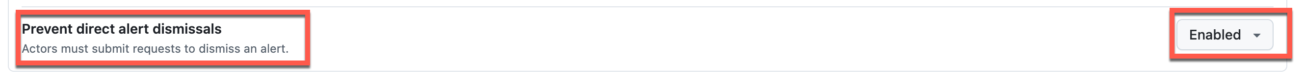 Alert Dismissal Requirements