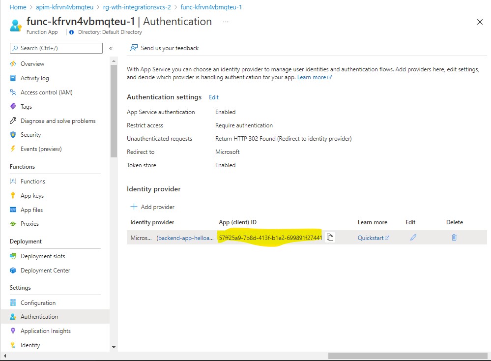 Function App AAD Auth 1