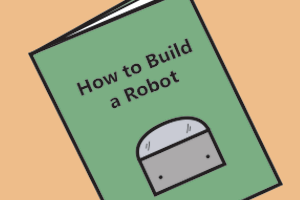 Image of a book 'How to Build a Robot'