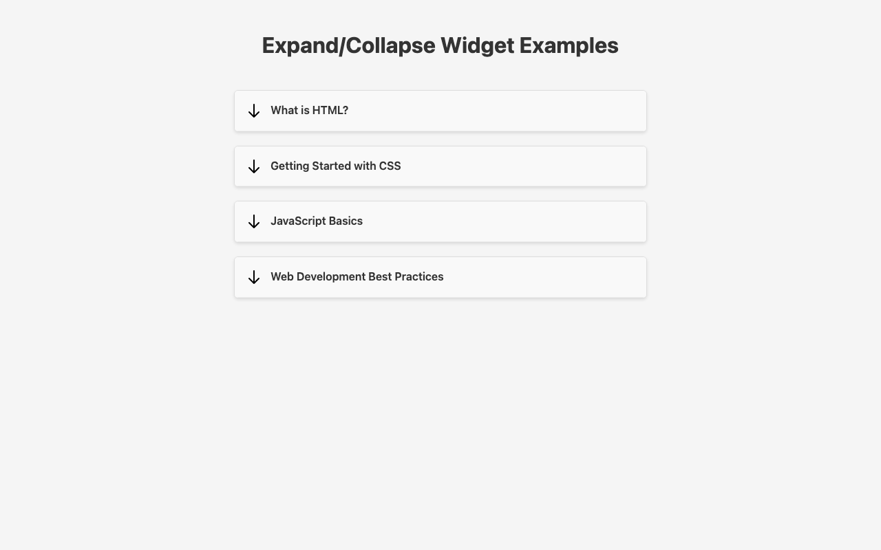 Screenshot sample 22 for disclosure-widget / Claude Haiku 4.5