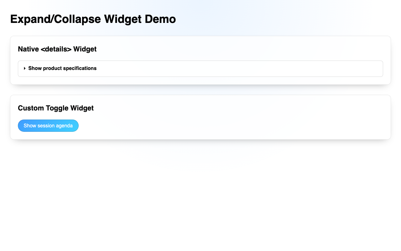 Screenshot sample 65 for disclosure-widget / GPT-5 Codex
