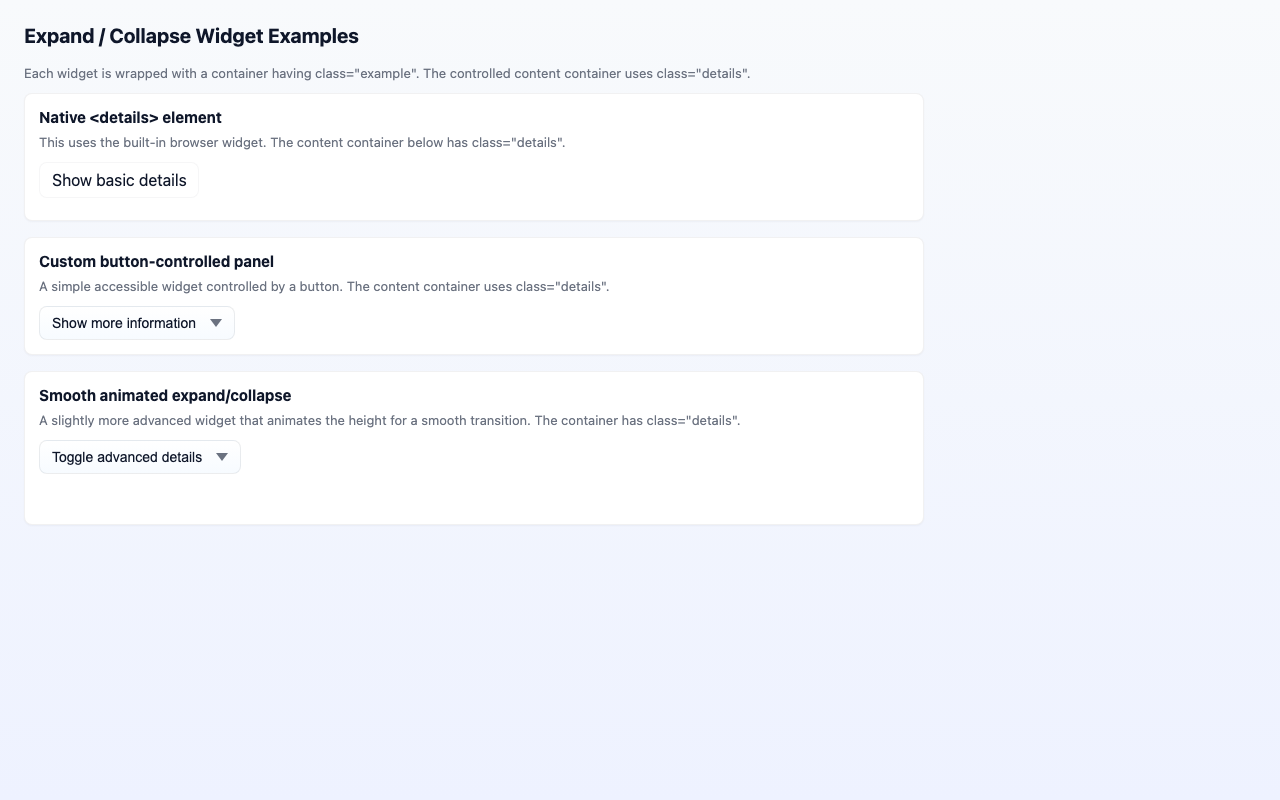 Screenshot sample 20 for disclosure-widget / GPT-5 Mini
