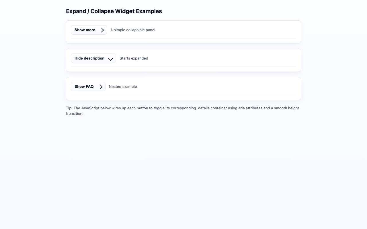Screenshot sample 21 for disclosure-widget / GPT-5 Mini