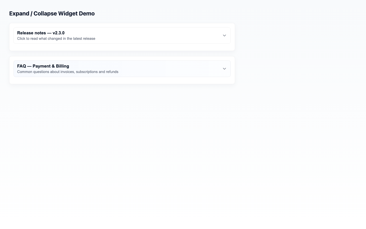 Screenshot sample 47 for disclosure-widget / GPT-5 Mini