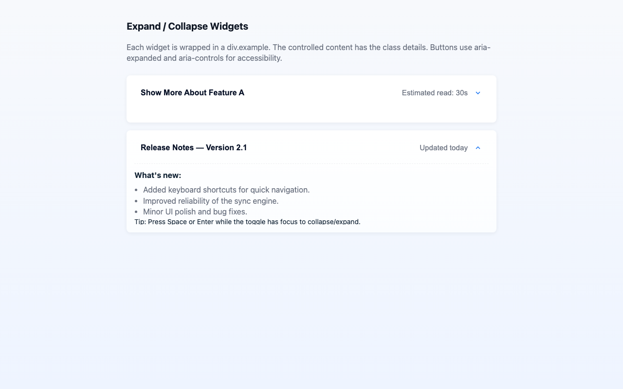 Screenshot sample 6 for disclosure-widget / GPT-5 Mini
