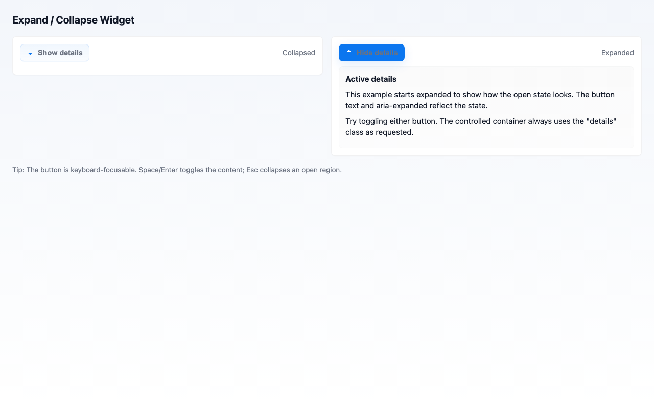 Screenshot sample 95 for disclosure-widget / GPT-5 Mini