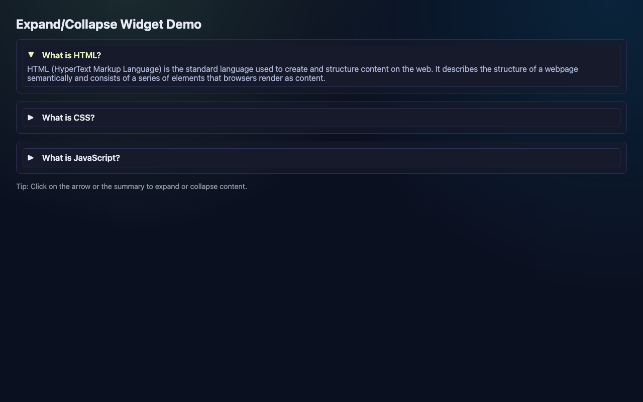 Screenshot sample 27 for disclosure-widget / GPT-5 Nano