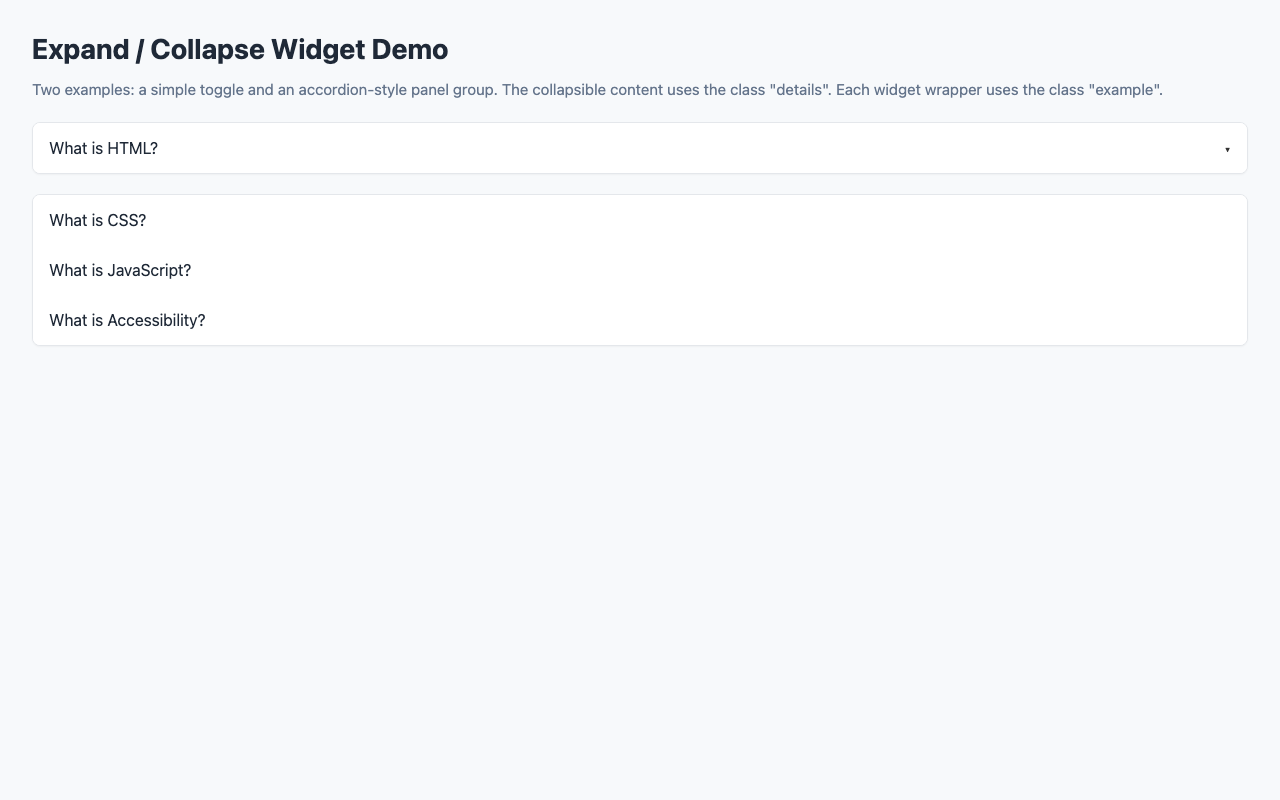 Screenshot sample 40 for disclosure-widget / GPT-5 Nano