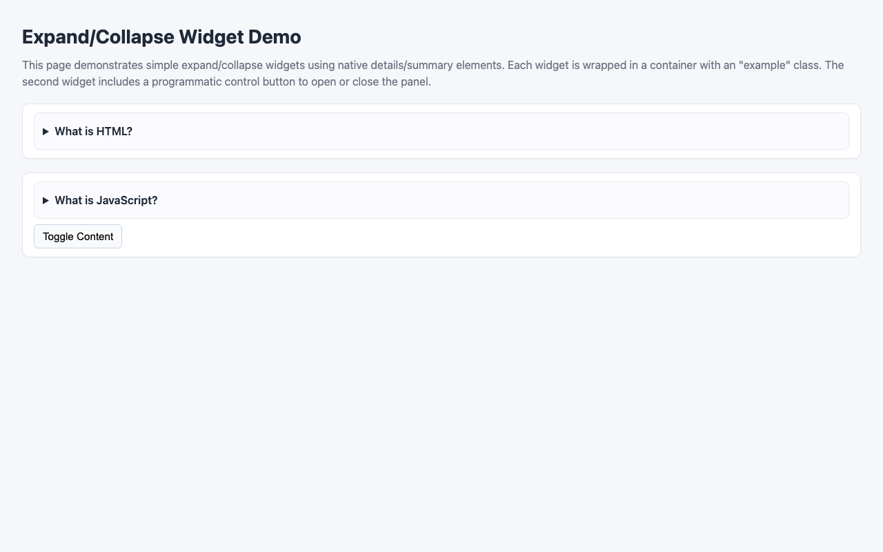 Screenshot sample 71 for disclosure-widget / GPT-5 Nano