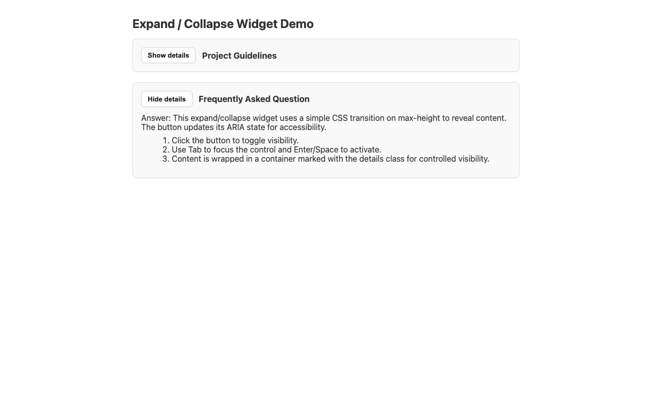 Screenshot sample 88 for disclosure-widget / GPT-5 Nano