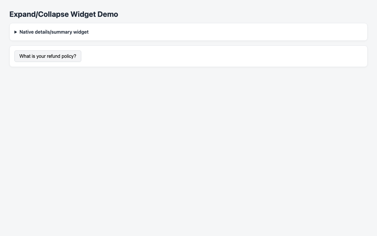 Screenshot sample 91 for disclosure-widget / GPT-5 Nano